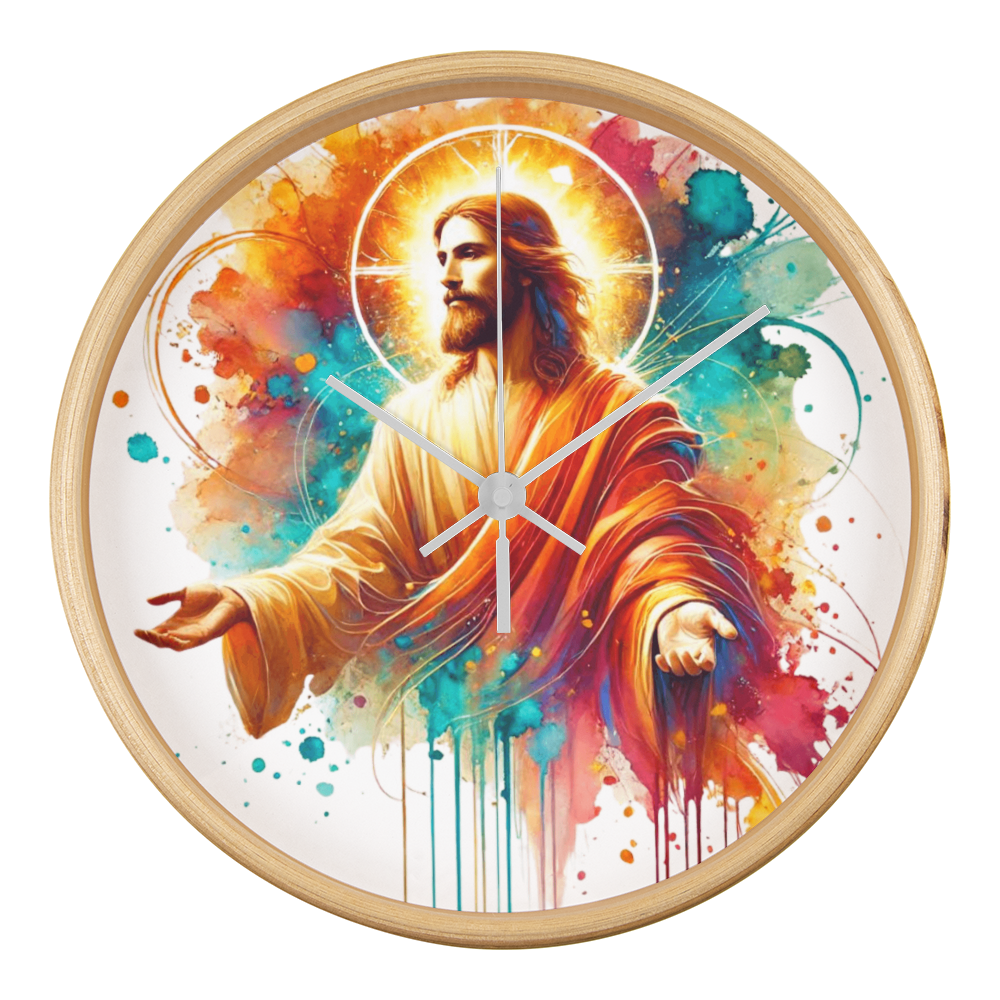 Praise Jesus #3 Clock