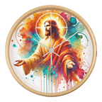 Praise Jesus #3 Clock