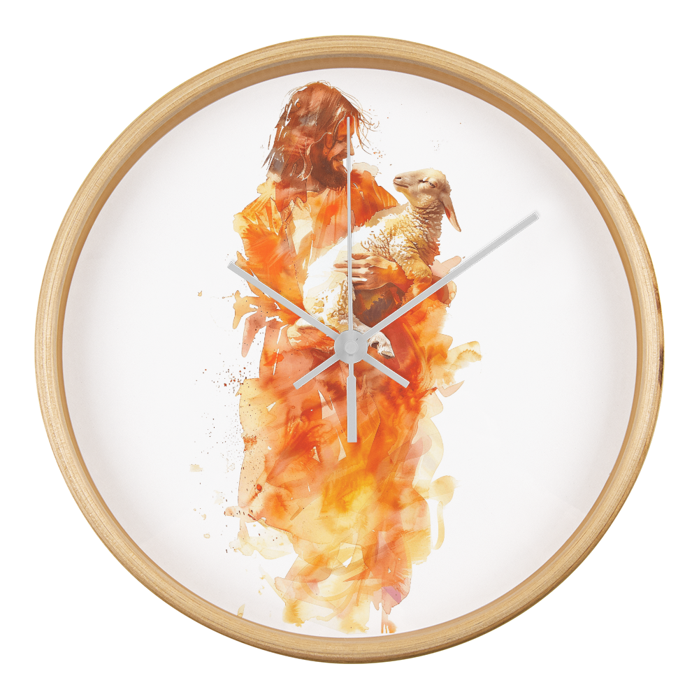 Jesus and the Lamb #2 Clock