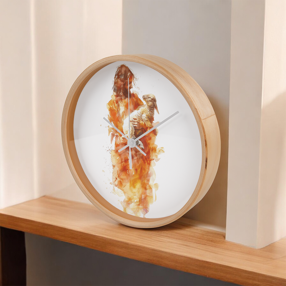 Jesus and the Lamb #2 Clock