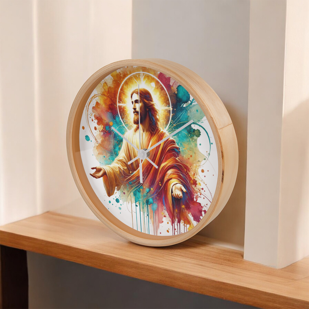 Praise Jesus #3 Clock