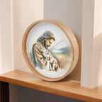 Jesus and the Lamb #4 Clock