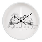 Faith can move Mountains Clock