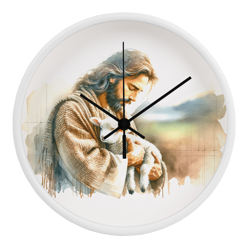 Jesus and the Lamb #4 Clock