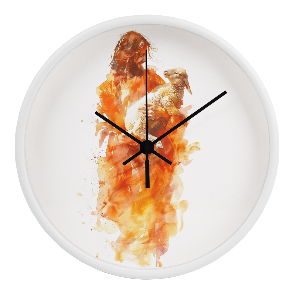Jesus and the Lamb #2 Clock
