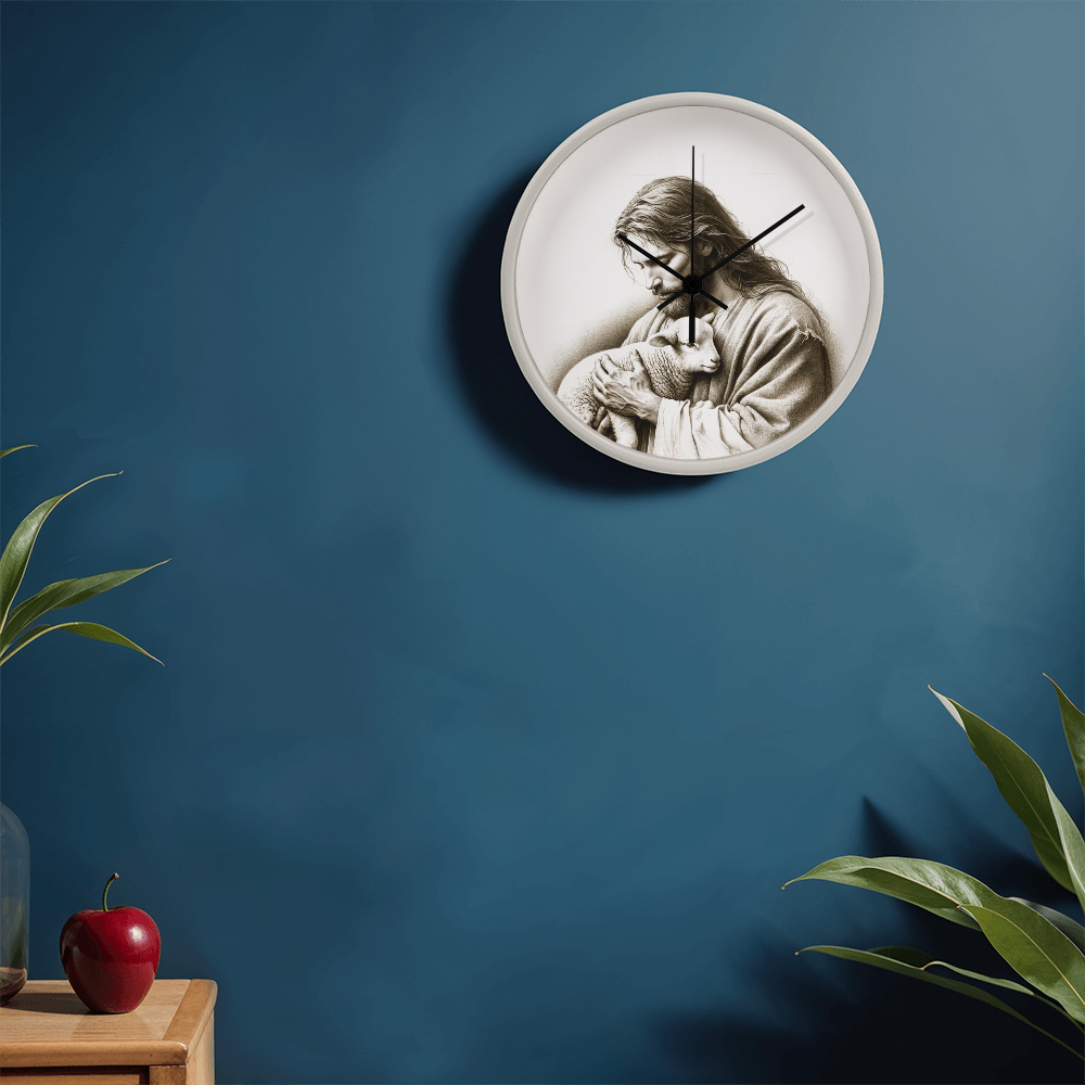 Jesus and the Lamb #3 Clock