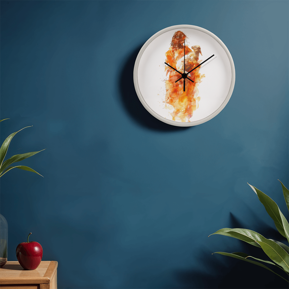 Jesus and the Lamb #2 Clock