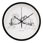 Faith can move Mountains Clock