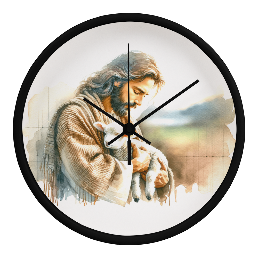 Jesus and the Lamb #4 Clock
