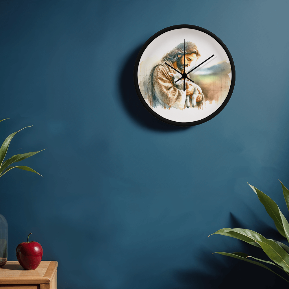 Jesus and the Lamb #4 Clock