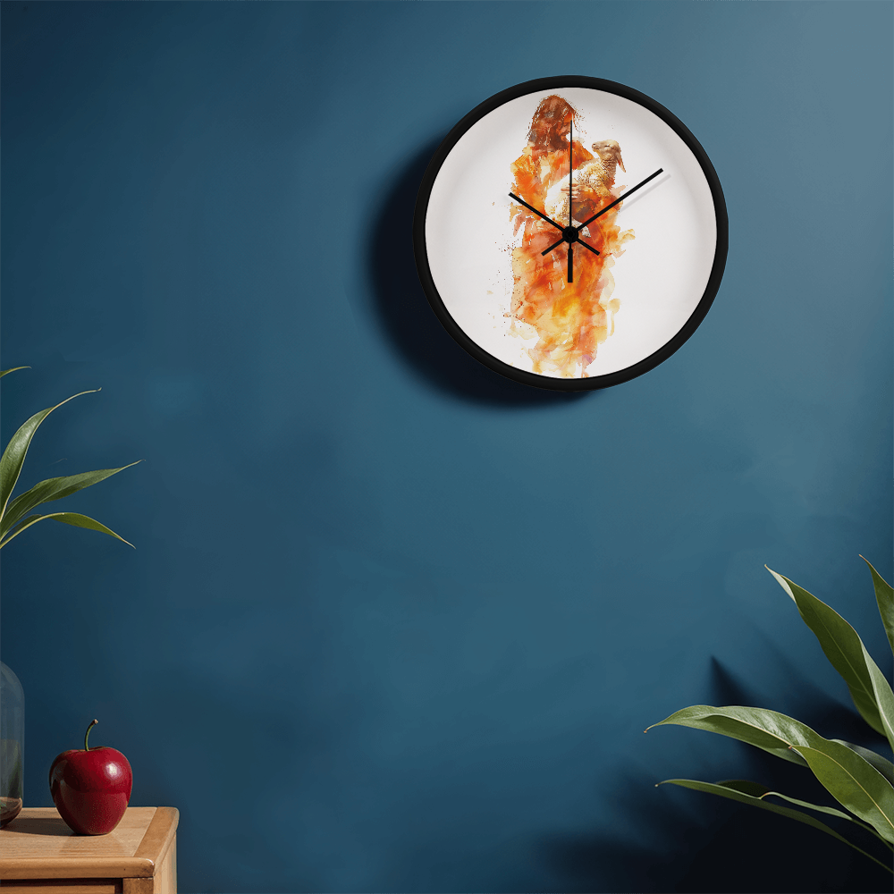 Jesus and the Lamb #2 Clock