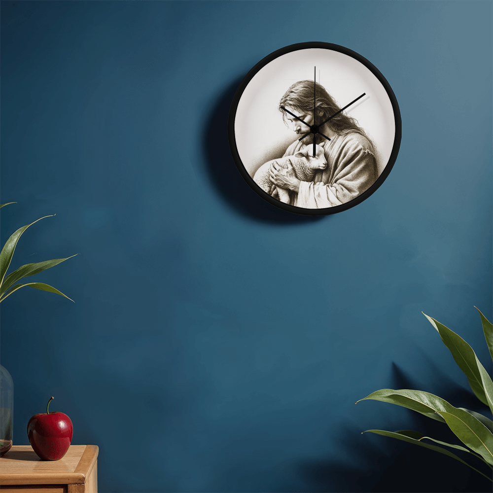 Jesus and the Lamb #3 Clock