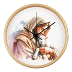 Jesus and the Lamb Clock
