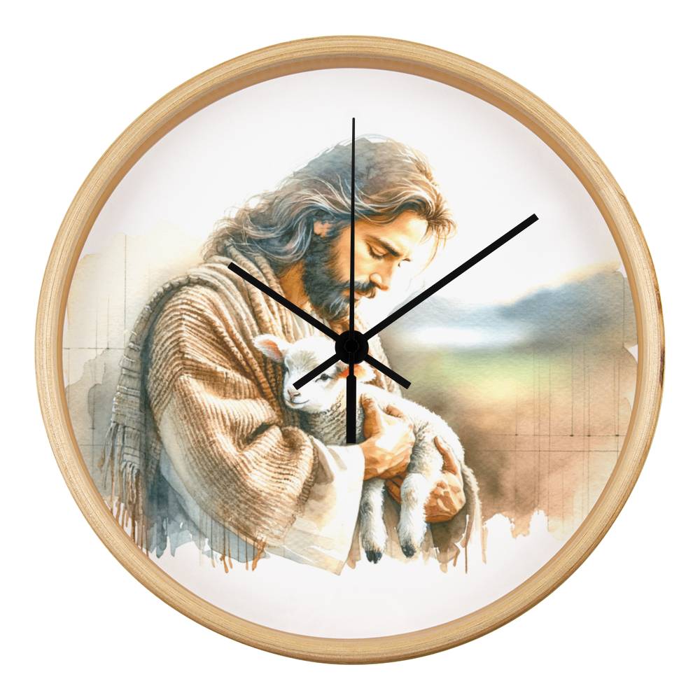 Jesus and the Lamb #4 Clock