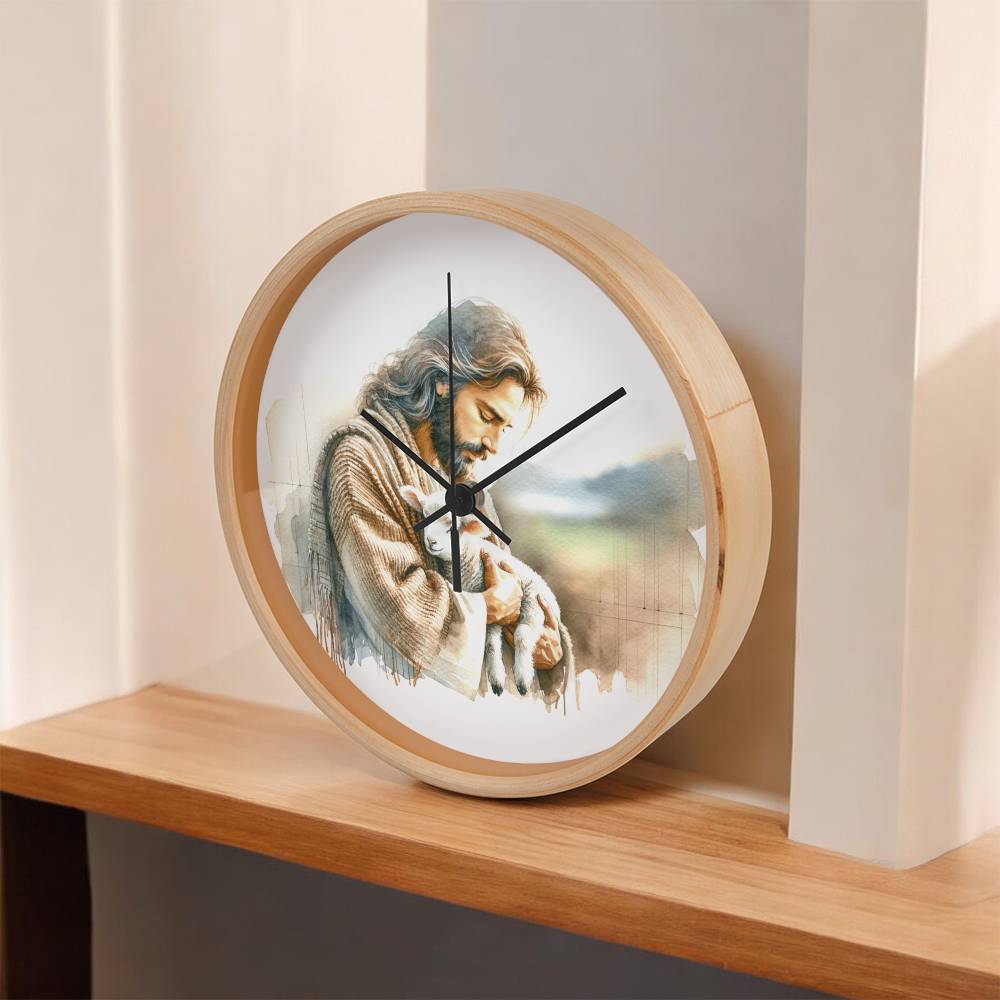 Jesus and the Lamb #4 Clock
