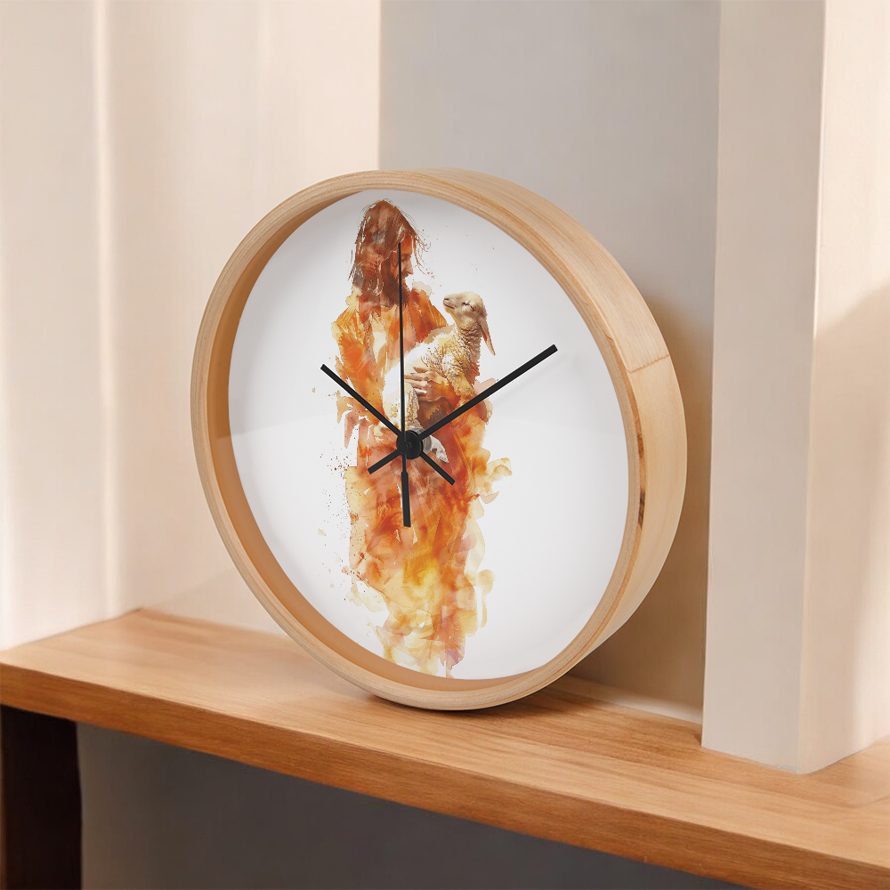 Jesus and the Lamb #2 Clock