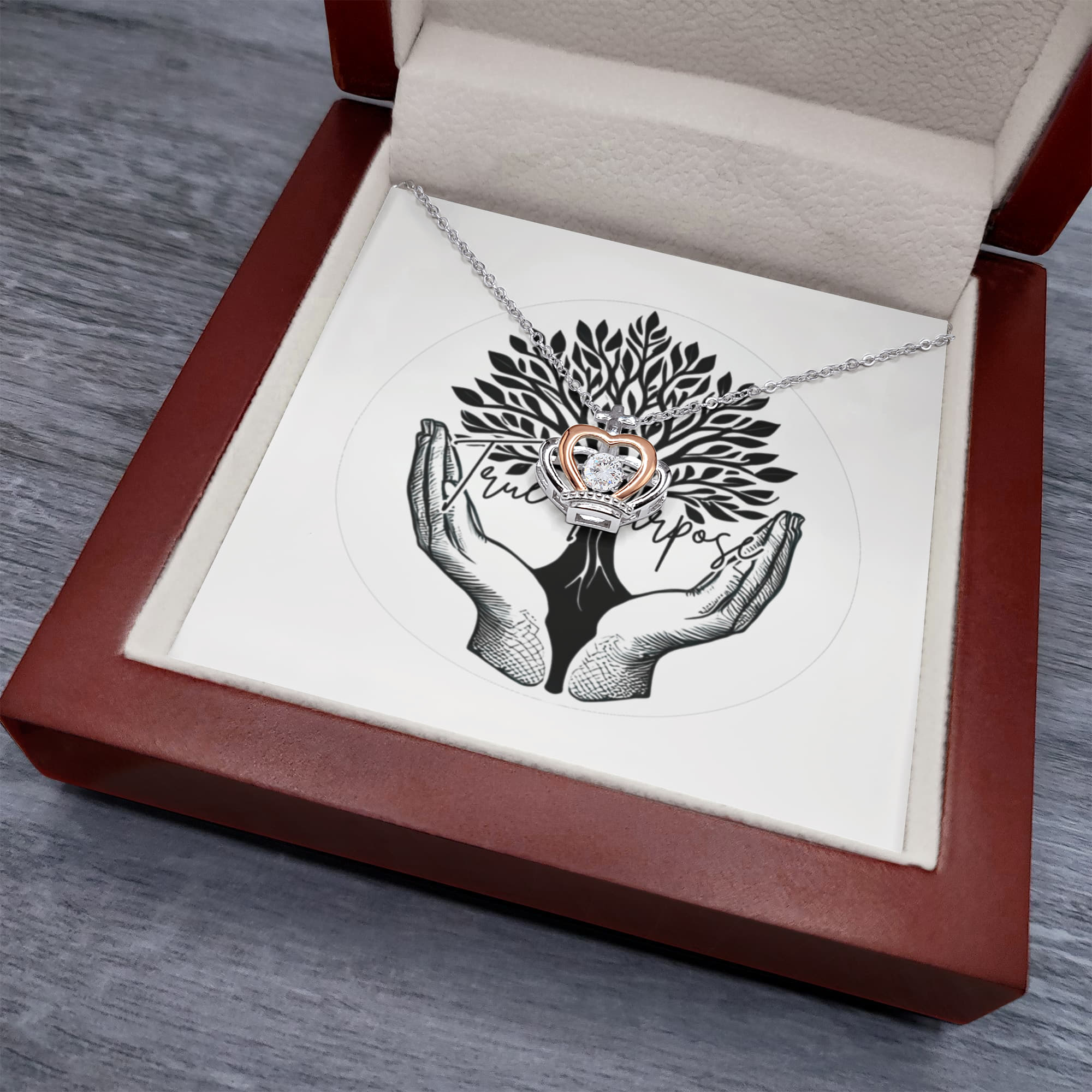 Jesus Crown Pendant Necklace