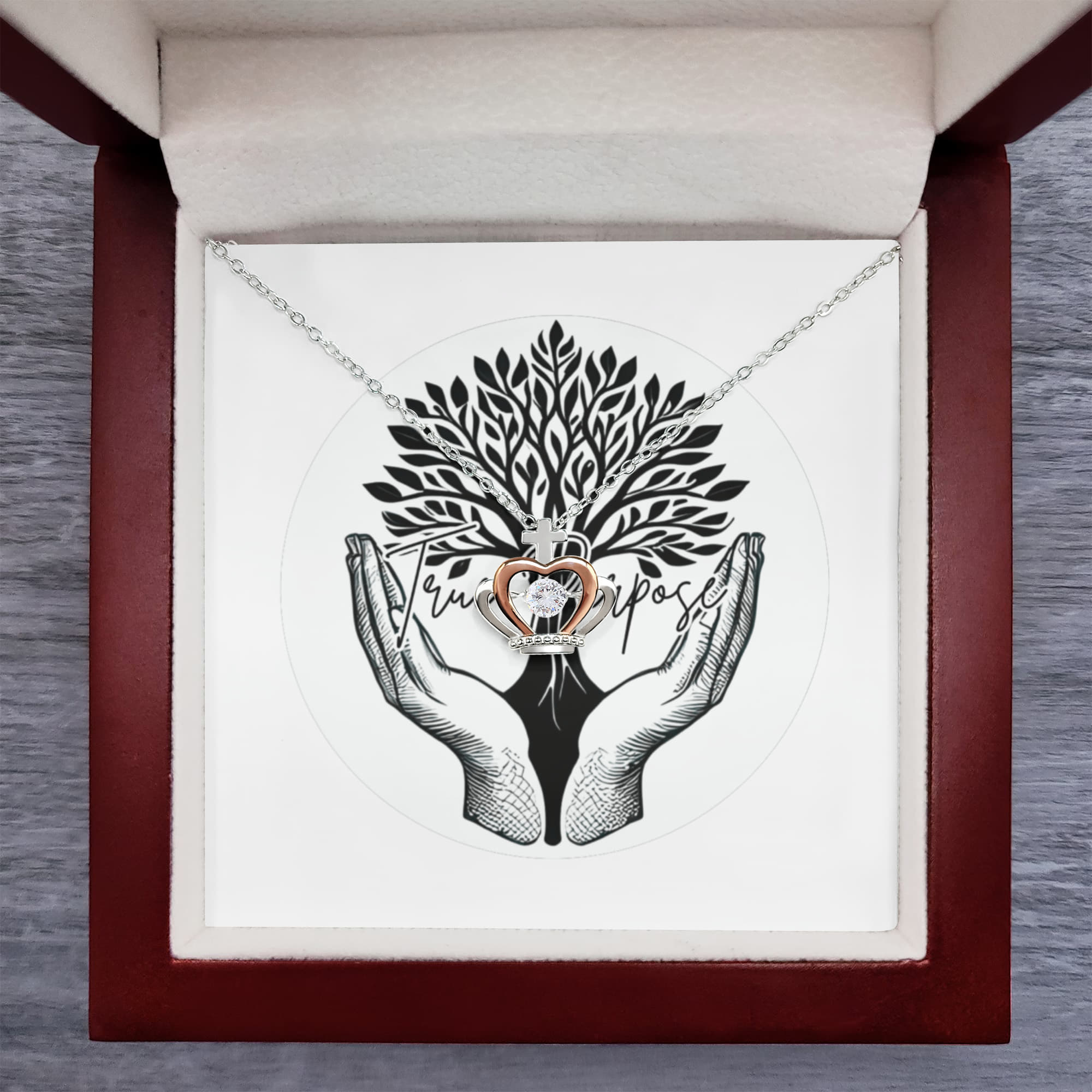 Jesus Crown Pendant Necklace