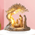 Jesus Tree Of Life Acrylic Decorative Ornaments