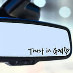 Fashion Faith Jesus God Car Letter Sticker
