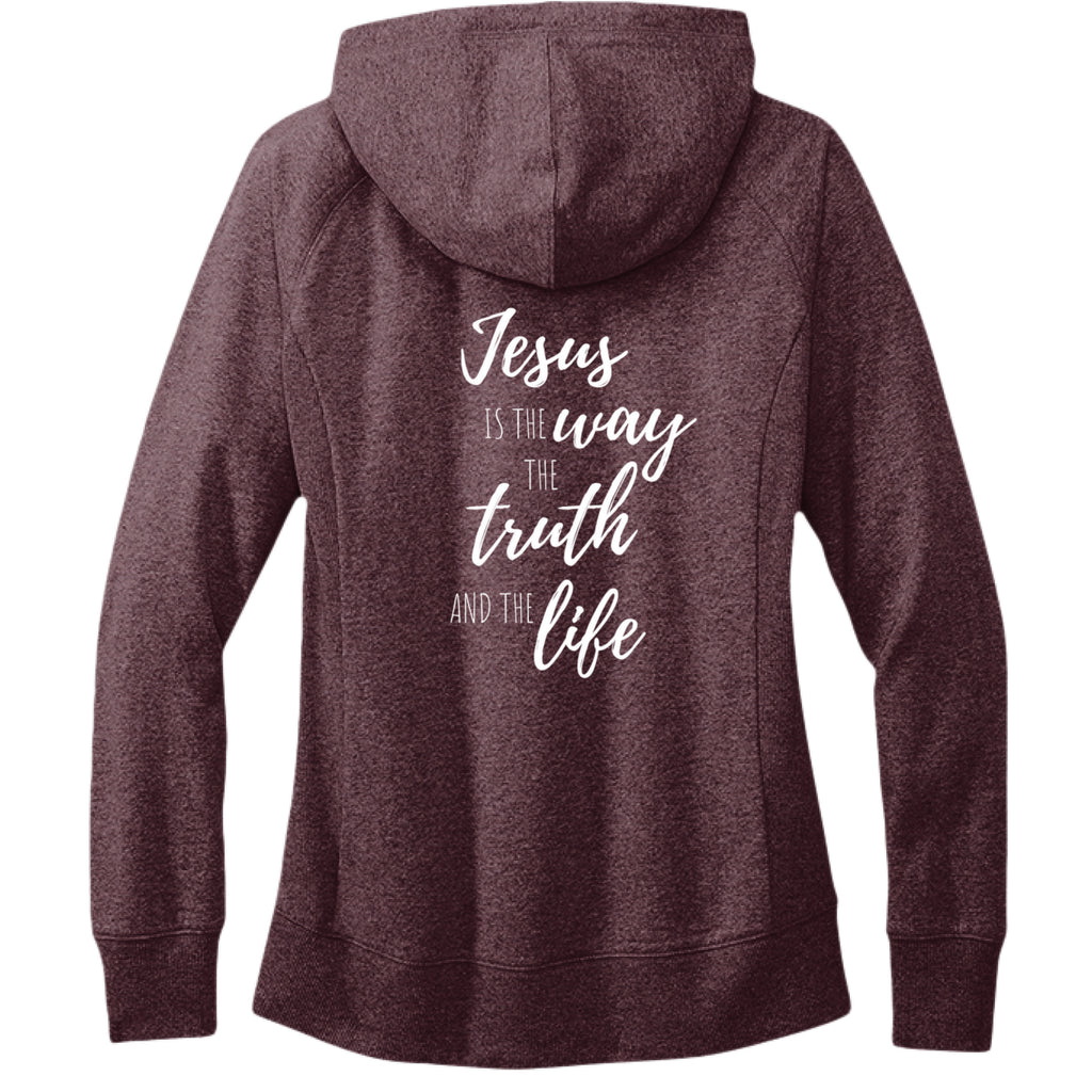 Maroon Heather - BACK