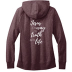 Maroon Heather - BACK